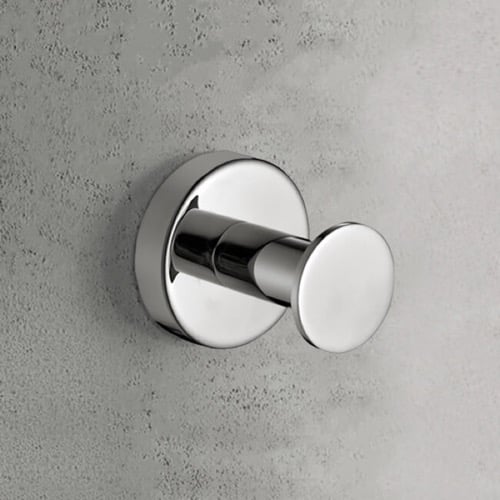 Bathroom Hook, Modern, Chrome Gedy 5027-13